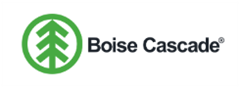 A green and white logo for boise capital.