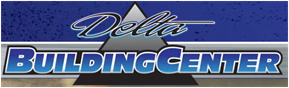 A blue and white delta racing club logo.